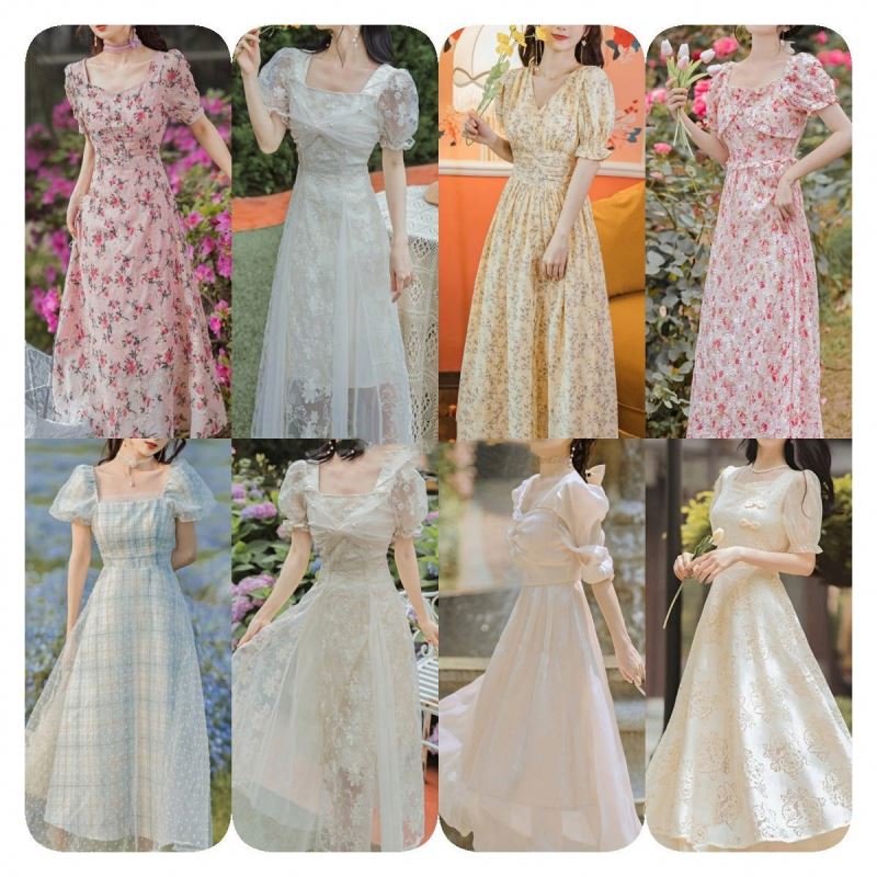 Chinese manufacturer sells printed dresses Ladies party dresses Girls party used dresses stock