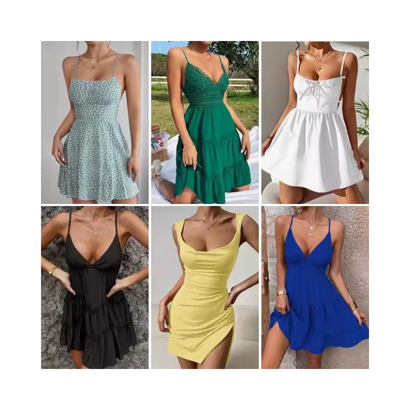 Brand New Clothes Stock Wholesale Clothing Dress Direct Original Stock Bulk Ropa Mix Bulk Bales Tops Women Bale