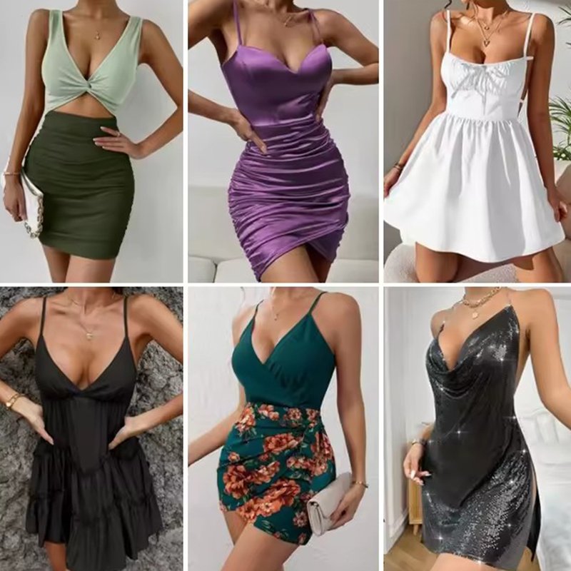 Brand New Clothes Stock Wholesale Clothing Dress Direct Original Stock Bulk Ropa Mix Bulk Bales Tops Women Bale