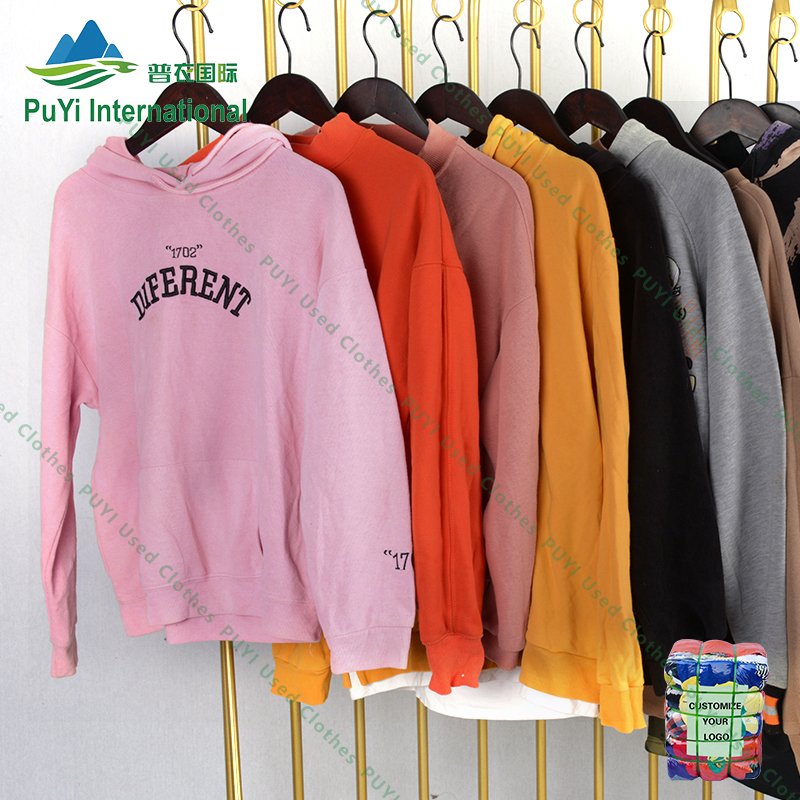 Hoodie used clothes bales used clothing second hand branded clothes wholesale used clothes from uk