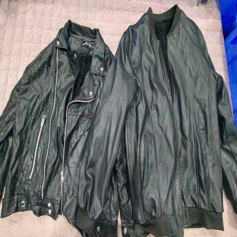 Leather fleece Hot Sale women Slim Leather Jacket Top Quality Warm Fashion Cool Coats Outwear used clothes