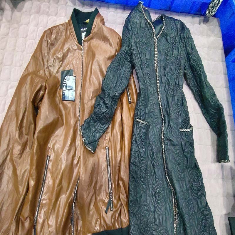 Leather fleece Hot Sale women Slim Leather Jacket Top Quality Warm Fashion Cool Coats Outwear used clothes