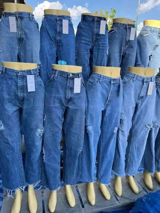 YF Surplus Apparels Branded Labels Men's Boy's Denim Pant Super Low Price overstock brands denim jeans Skinny Straight Jeans