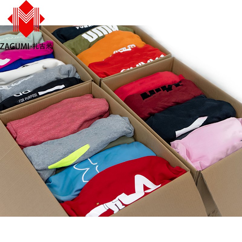 Premium Quality 100kg Bale Japan Used Sports Branded Vintage Clothes Outdoor Clothes Bales Used Clothes Branded