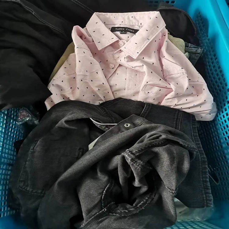 Wholesale sorted bundle A grade used clothes second hand clothing mixed clothes used bales