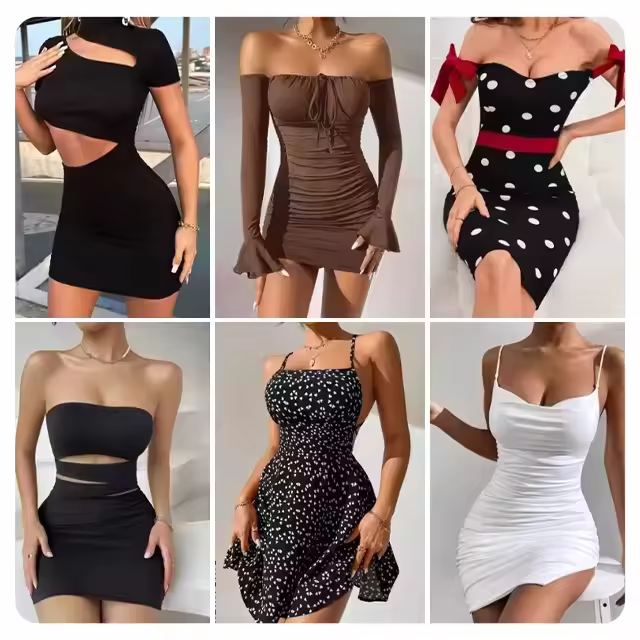 WO 2024 Wholesale for Supplier Brand New Tops Mix Assorted Dress Bulk Bales women Clothes used Clothing All Womens Dresses