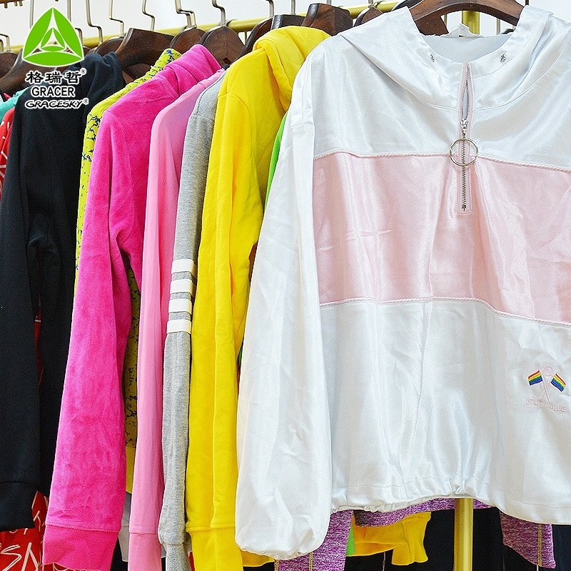 Wholesale Used Clothes In Bales Price Second Hand Winter Hoody Sport Wear
