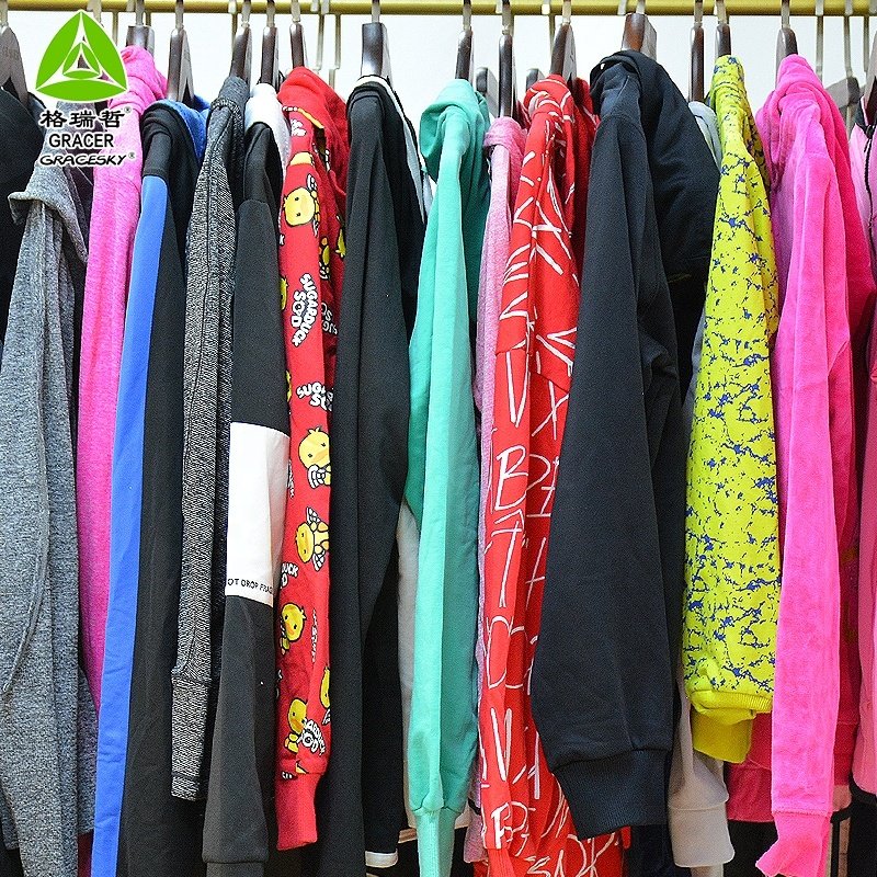 Wholesale Used Clothes In Bales Price Second Hand Winter Hoody Sport Wear