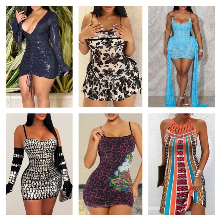Manufacturer wholesales summer women's clothing elegant and casual mix and match dresses fashionable clothing randomly shipped