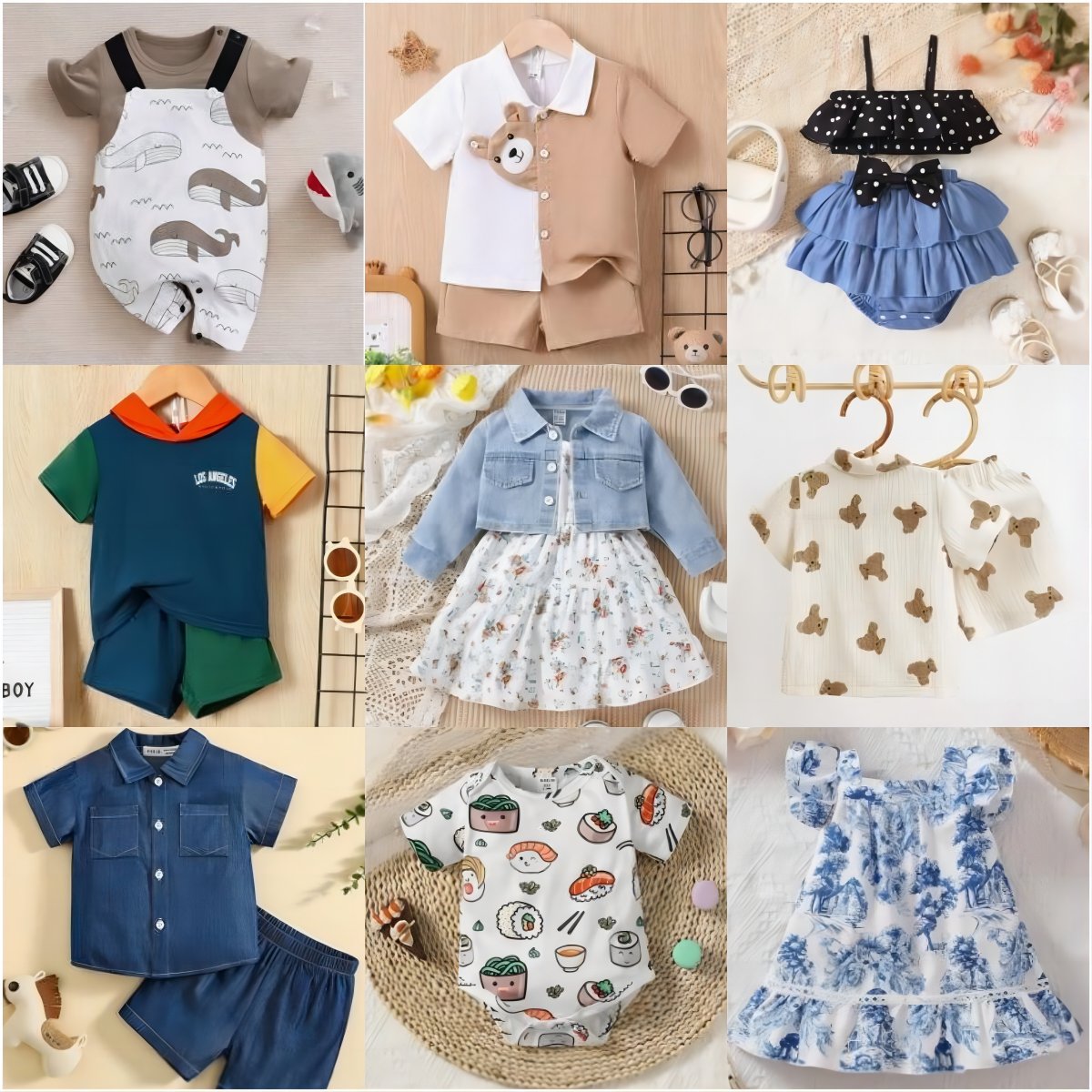 2024 Kids Clothes Drop Shipping Japan Used Clothing Bales Mixed Children Wear