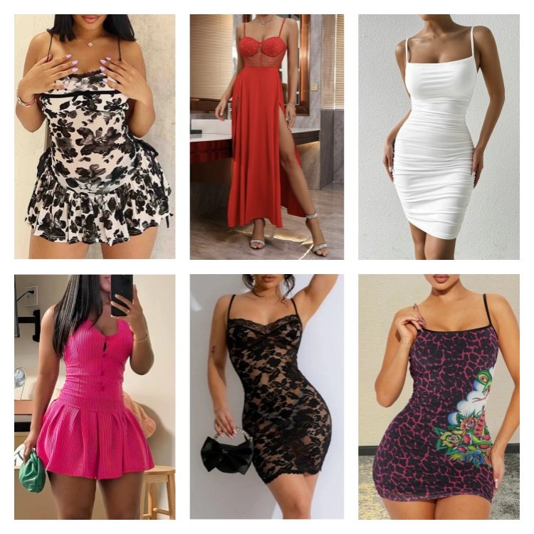 2024 Fashion clearance used clothing wholesale women's casual dresses mixed packaging random shipment inventory