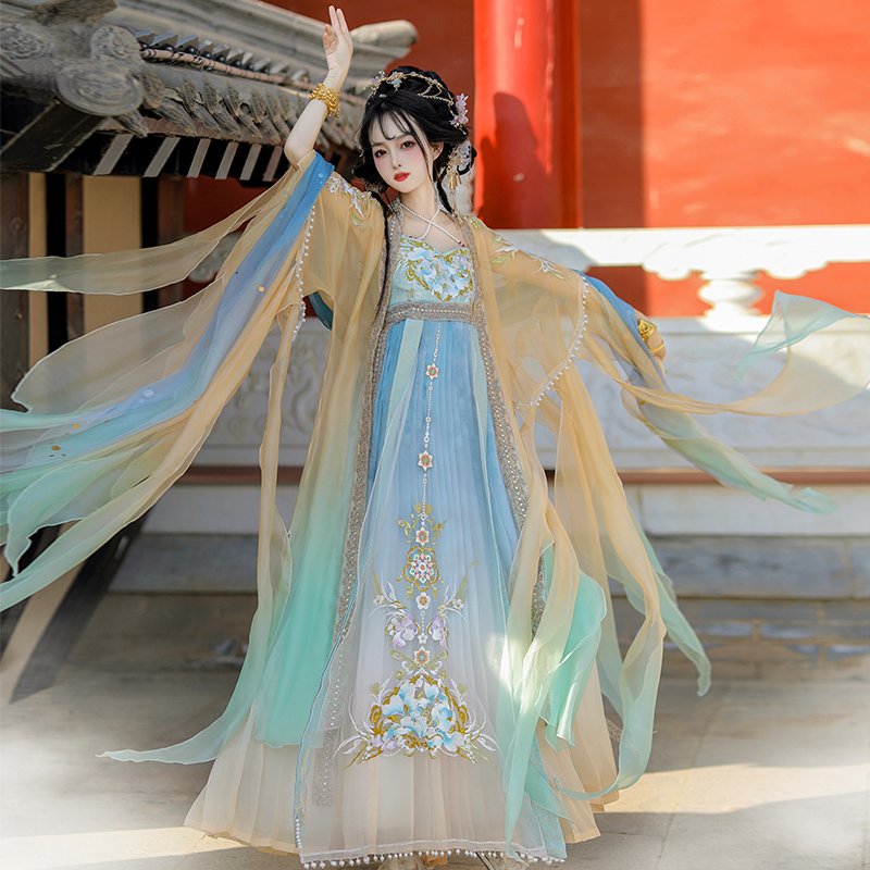 Hot sale Hanfu female tang skirt Hanfu Female Chinese-style Tang Style Skirt