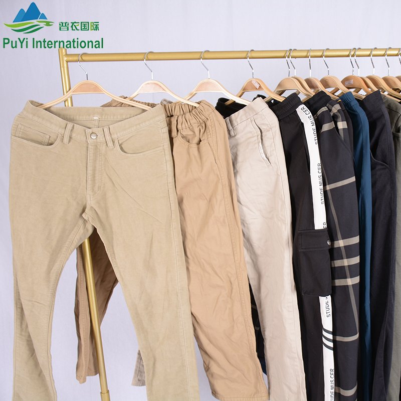 thick cotton pants used man clothing used clothes korean bulk clothes mixed used clothing