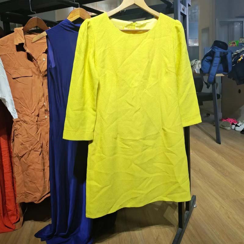 45 80 90 kg Wholesale Buy Used Clothes Bulk Used Ladies Silk Dress Women Clothing Summer Used Clothes
