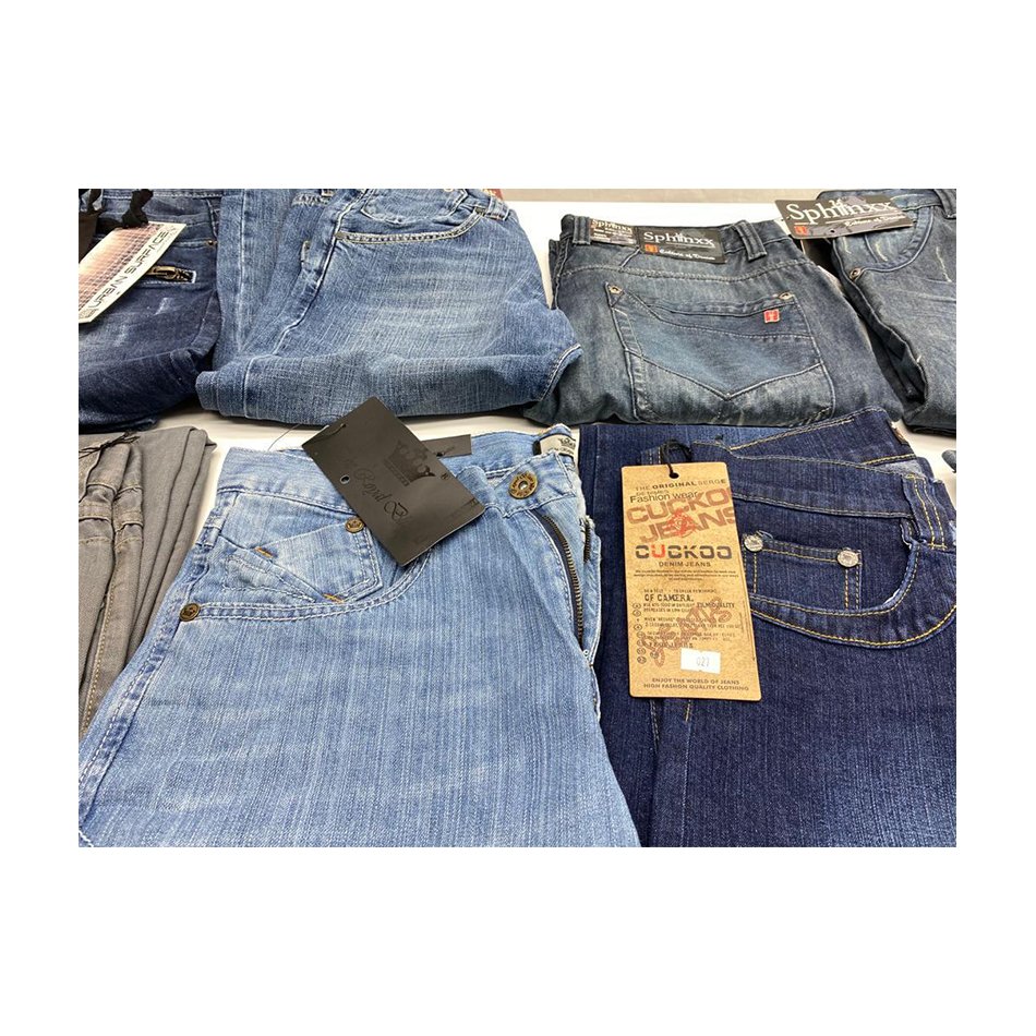 Exporter of Fashion Wholesale Bulk Special Deals Jeans Pant Clothes