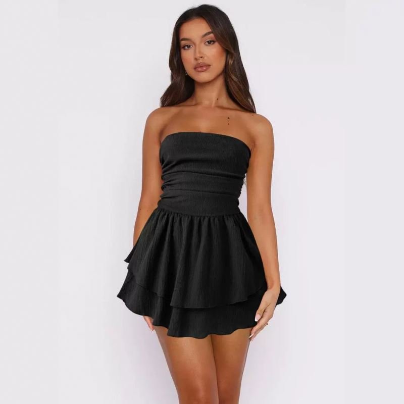 Wholesale summer hot selling women's short sleeved loose casual dresses mixed random delivery