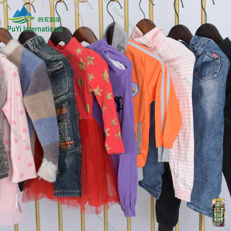 winter clothes A grade used children clothes designer good quality second hand clothes for kids