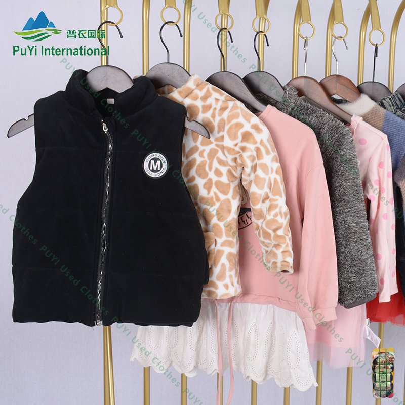 winter clothes A grade used children clothes designer good quality second hand clothes for kids