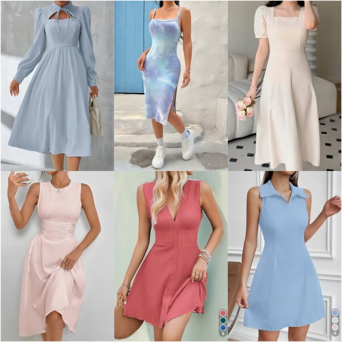 Stock Wholesale Bulks New Bales Clothes Used Clothes Bales For Women Long Dresses Brand Discount Women's Clothing Dress