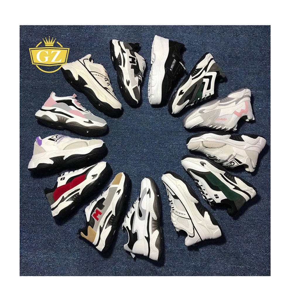 Guangzhou Export In Batches Used Clothes, Wholesale 90% Clean New Imported Used Shoes