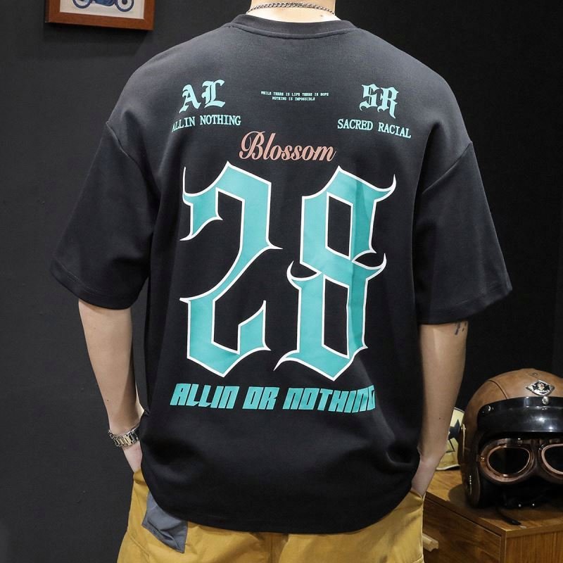 mix size color high quality 100% premium cotton t-shirt