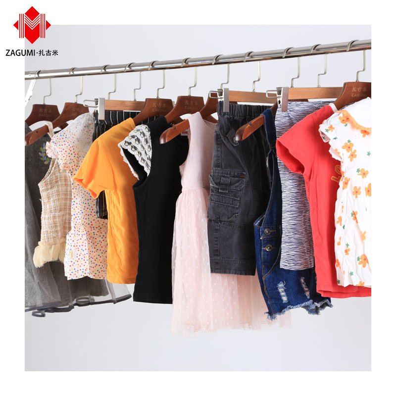 Dubai Used Clothes in Bales Kids Children Us Vip Bales Clothes 45kg Premium Dress Used Cloth Used Clothes Bales for Baby