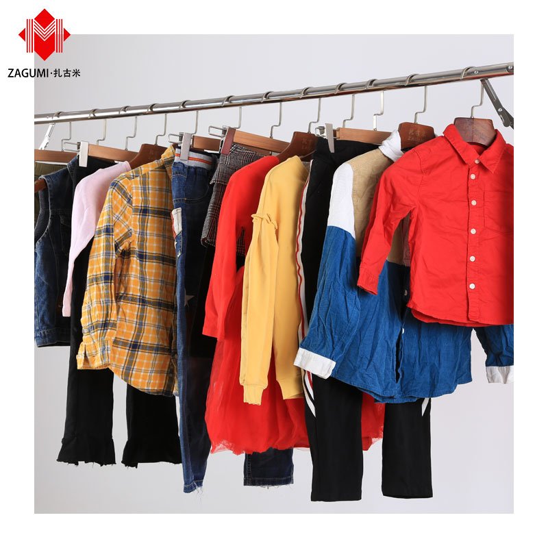 Dubai Used Clothes in Bales Kids Children Us Vip Bales Clothes 45kg Premium Dress Used Cloth Used Clothes Bales for Baby