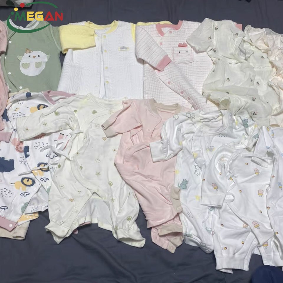Megan Factory Wholesale Cheap Baby Used Clothes Bales Second Hand Cotton Clothing