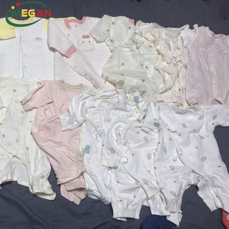 Megan Factory Wholesale Cheap Baby Used Clothes Bales Second Hand Cotton Clothing