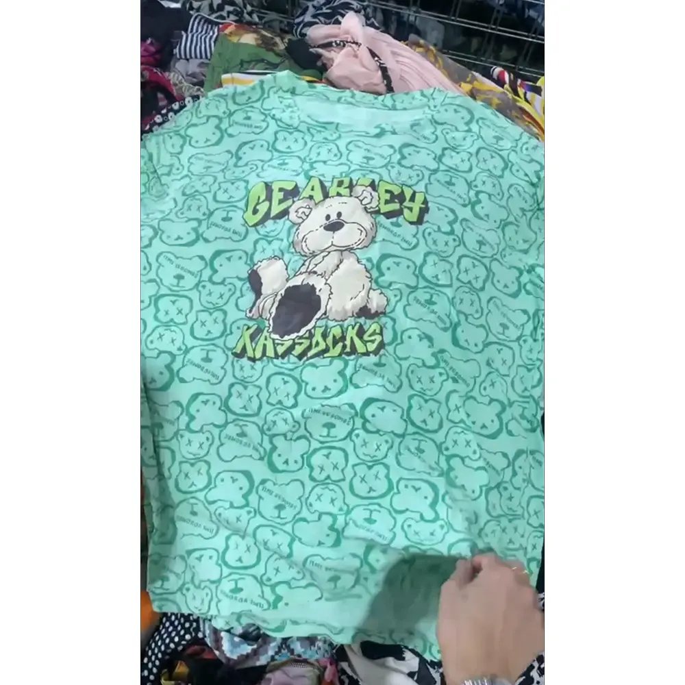 Factory Wholesale Second Hand summer T-shirts Bale Mixed Used Clothes Bales for women and men