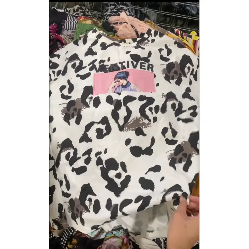 Factory Wholesale Second Hand summer T-shirts Bale Mixed Used Clothes Bales for women and men