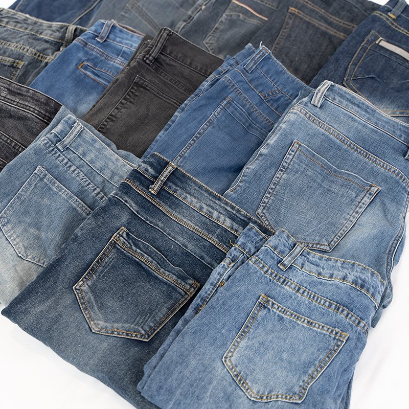Indetexx Mixed Second Hand Denim Clothes Jeans Bales Branded Used Clothes In Bulk