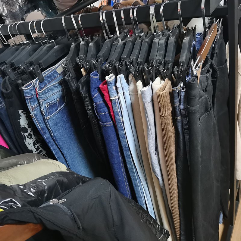 Indetexx Mixed Second Hand Denim Clothes Jeans Bales Branded Used Clothes In Bulk