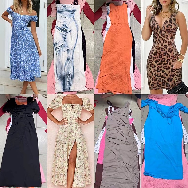 Summer wholesale manufacturer brand ladies cheap used clothes bale bales second hand clothing for women
