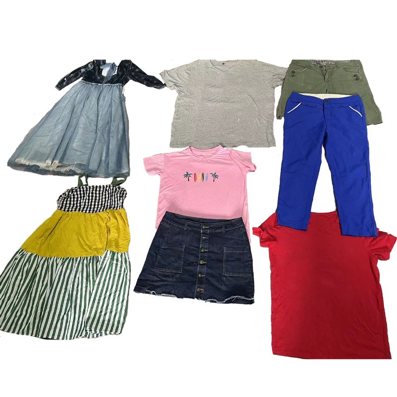 Summer Mixed Second Hand Thrift Clothes Ropa Usada Vintage Clothing Used Clothes Bales