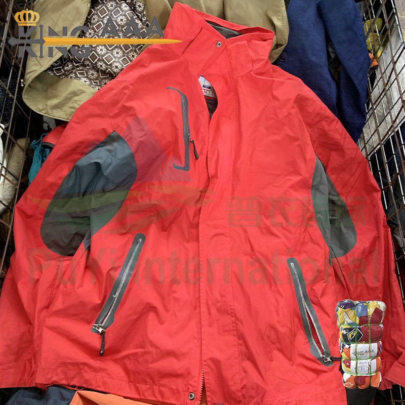 Premium used clothes best quality clothing bales boutique store second hand outdoor jacket