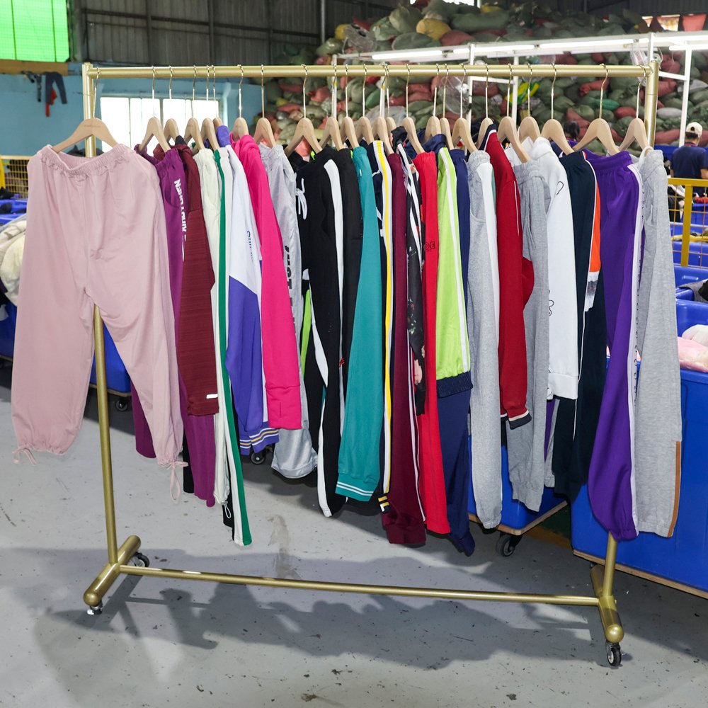 Used Vintage Premium Adult Jogging Cotton Wear Second Hand Summer Clothing Top Pant Ukay Bale Trendy Used Clothes Wholesale