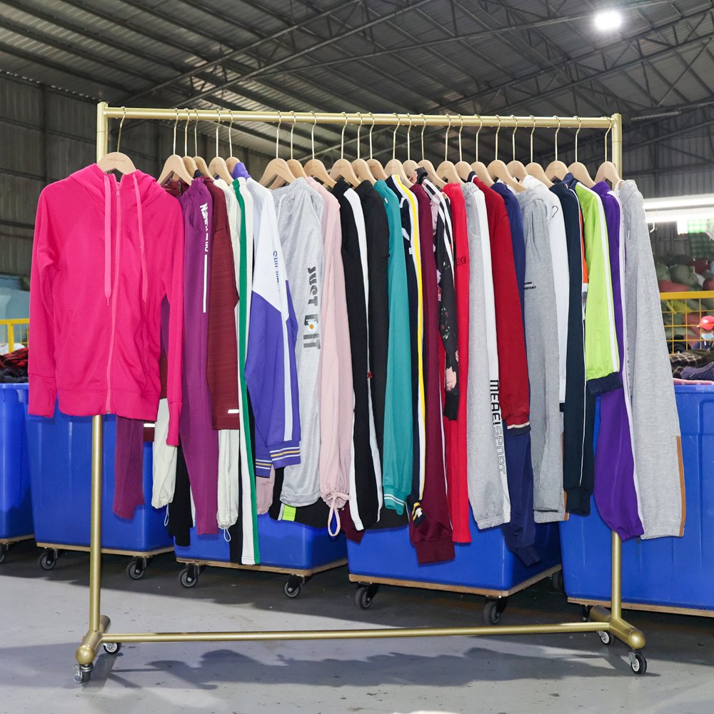 Used Vintage Premium Adult Jogging Cotton Wear Second Hand Summer Clothing Top Pant Ukay Bale Trendy Used Clothes Wholesale