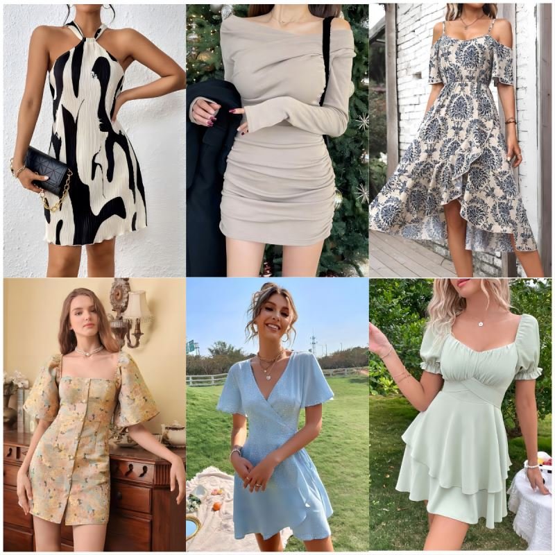 Factory Miscellaneous Dress Wholesale Best Price Fashion Dress Chiffon Brand Used Clothes