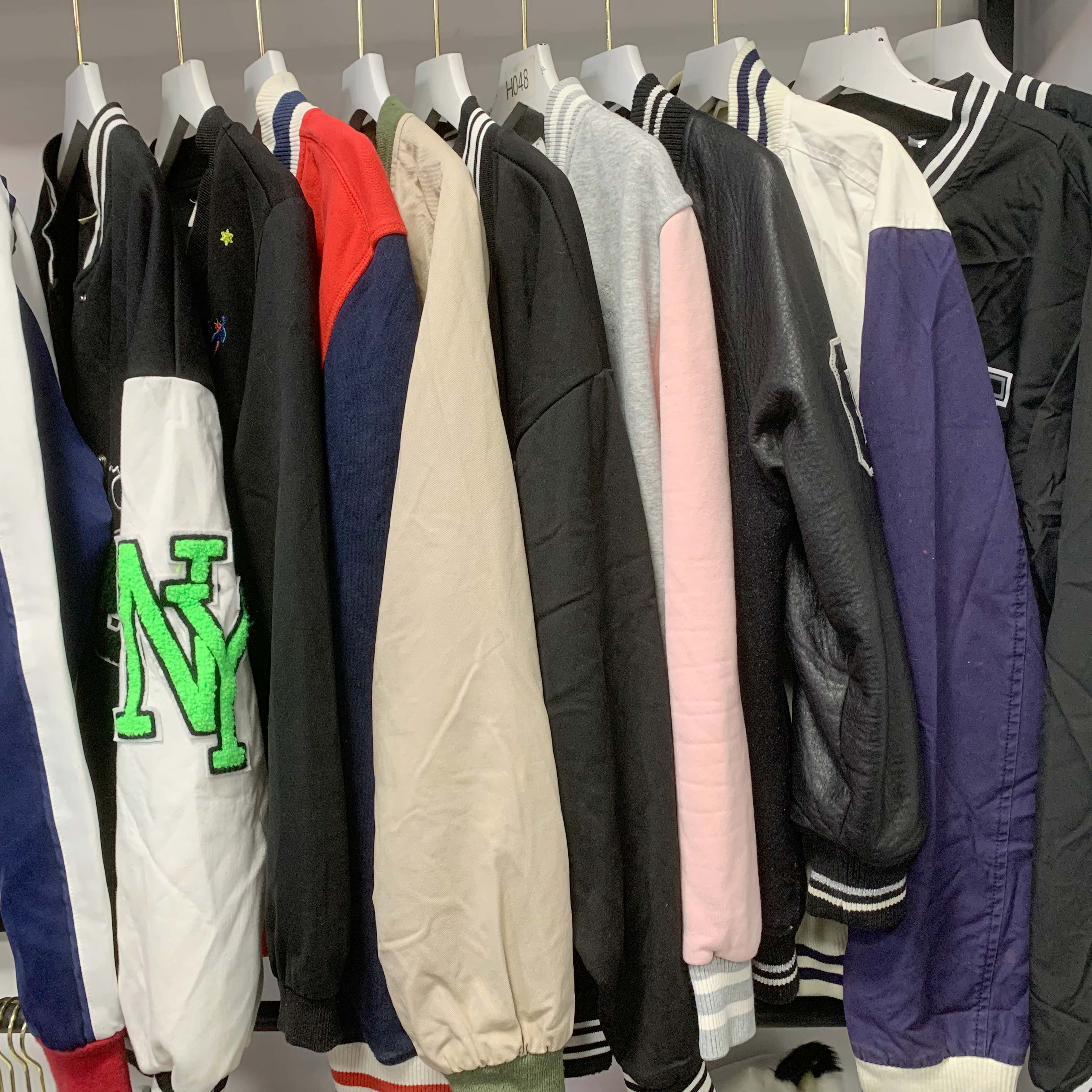 Wholesale fashion cheap baseball pilot jackets used baseball uniform coat for winter