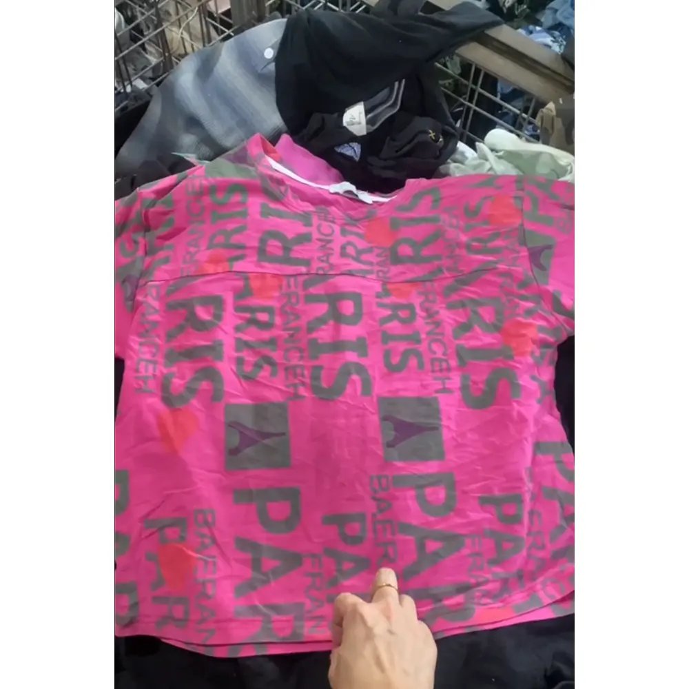 Cheap price women used clothes t-shirts second hand clothes bales wholesale clothing tops good quality