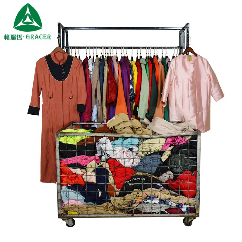 Beautiful Spring Ladies Coat Wholesale Second Hand Clothes Used Clothes