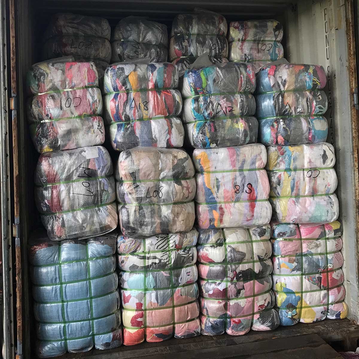 Bales Of Used Clothes