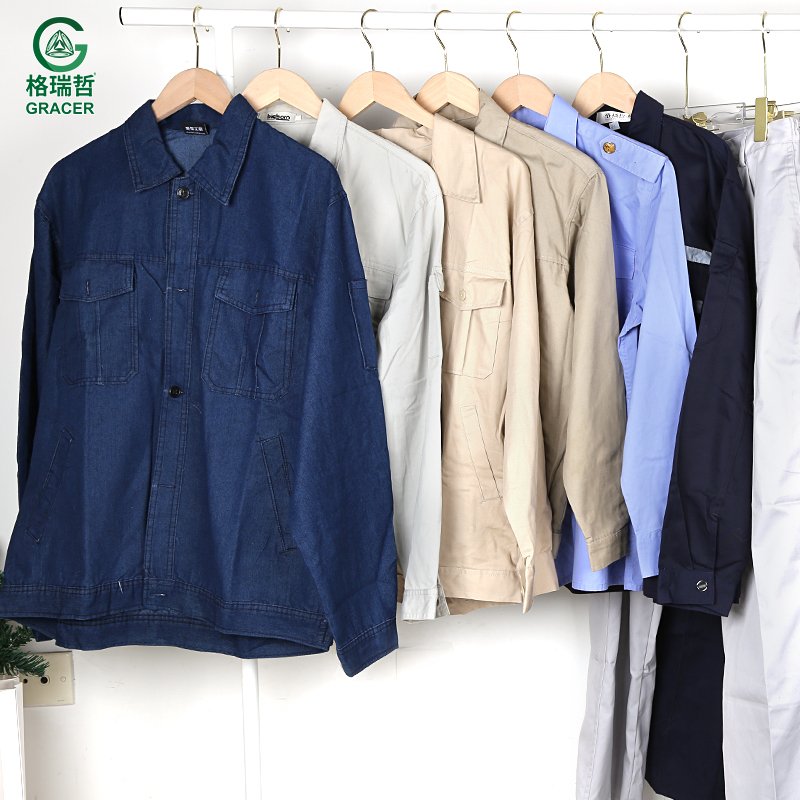 American used clothing unisex thrift wear bale used clothes
