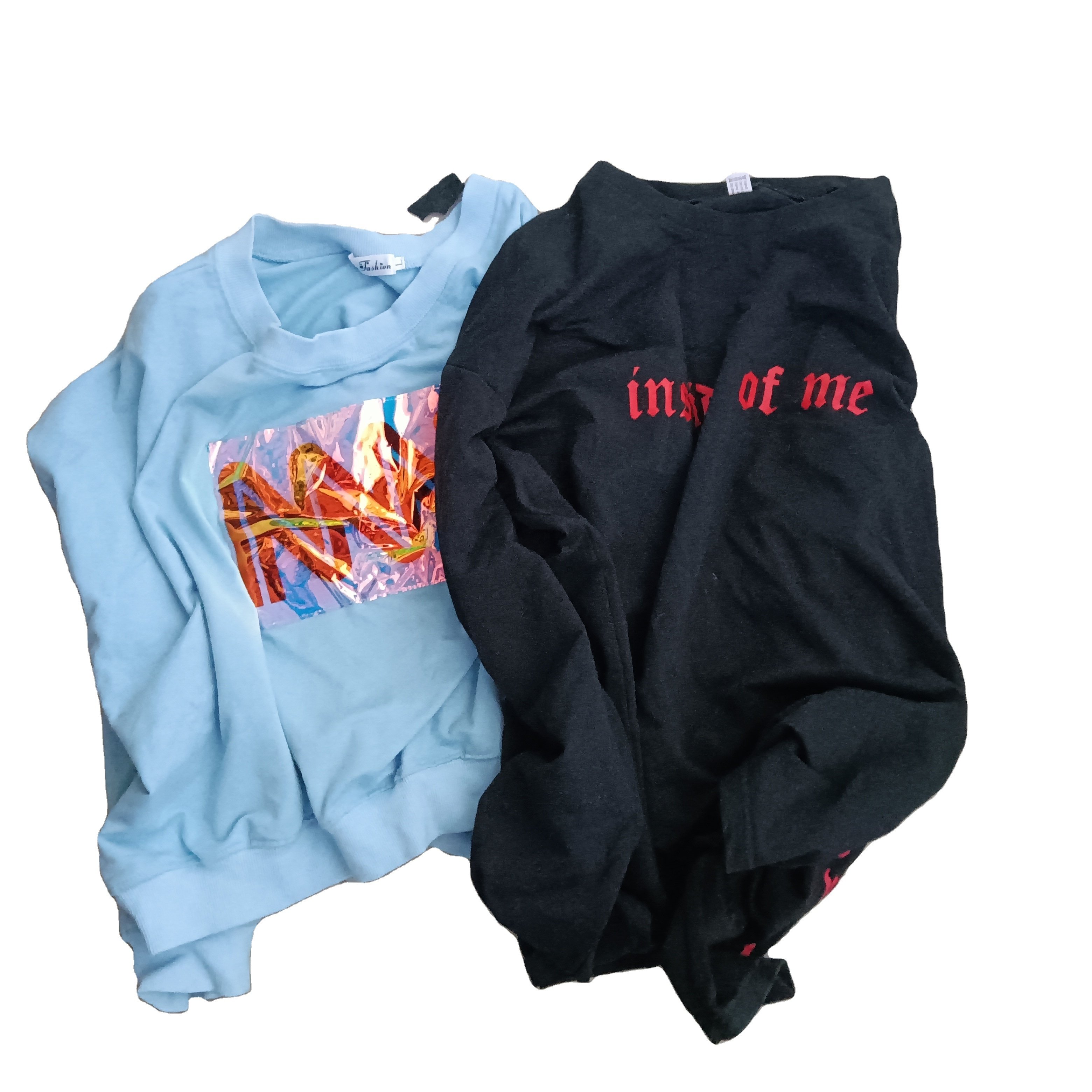 High Quality Second Hand Mixed Clothes Bundle Used Clothing Fashion Designer 2nd Hoodies Clothes Bale