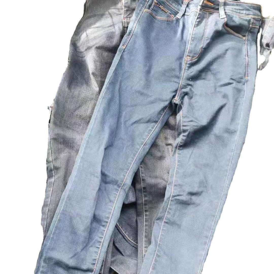 Hot Sale High Quality Second Hand jeans with various style for women used clothes