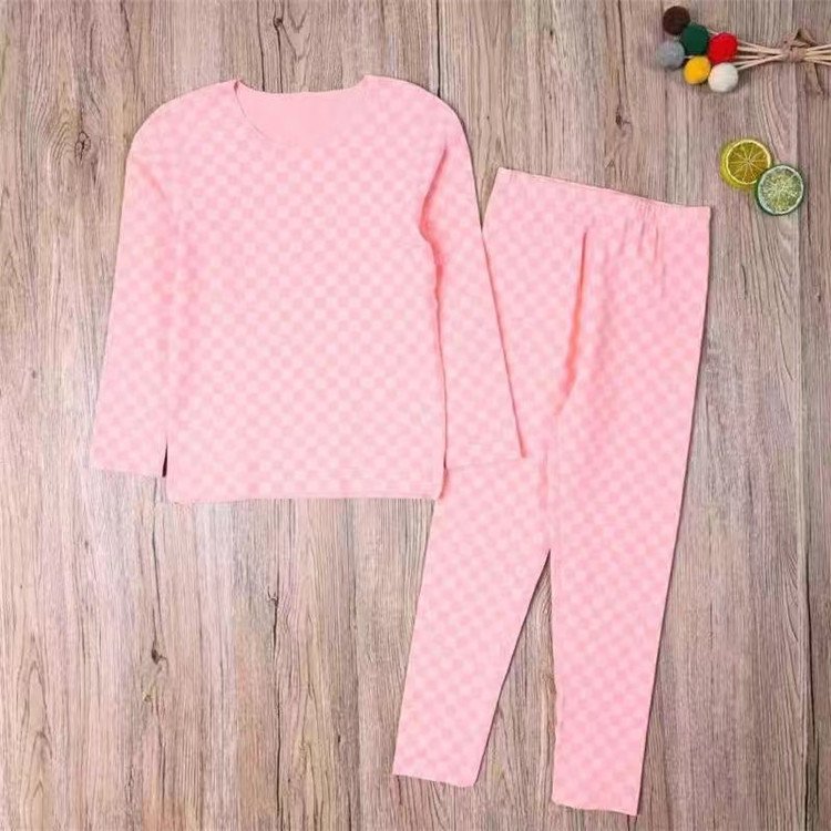 Autumn and Winter Children's Veet Thickened Thermal Underwear Set New Arrival Apparel Stock
