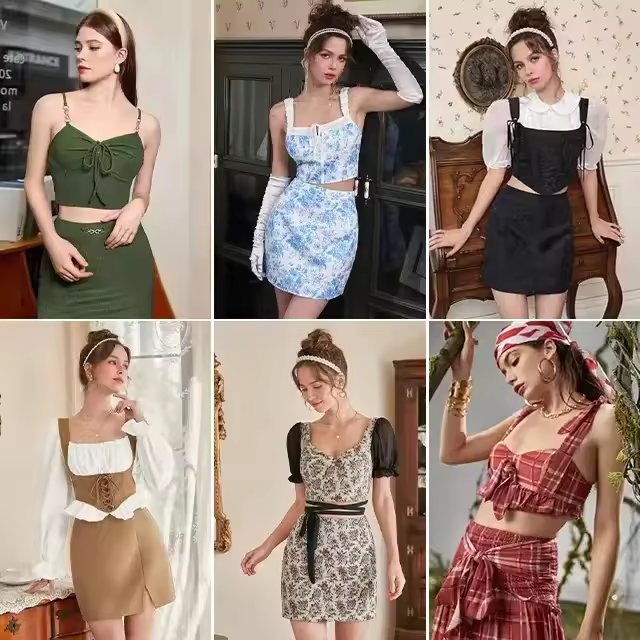 2024 WO Wholesale for Supplier Brand New Tops Mix Assorted Dress Bulk Bales women Clothes used Clothing Bale Womens Dresses