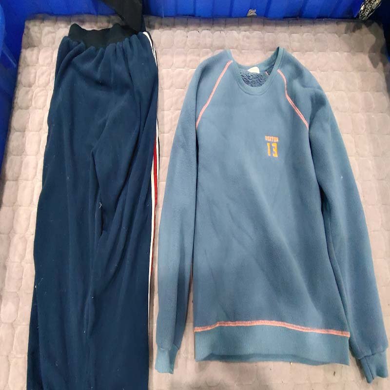 used clothes Gender double sided fleece sportswear high quality elastic sports gym sweatpants women