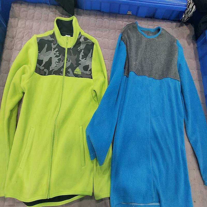 used clothes Gender double sided fleece sportswear high quality elastic sports gym sweatpants women